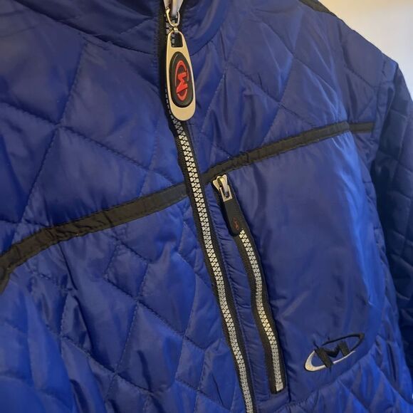 EXCELLENT CONDITION MEN’S SMALL QUILTED MARKER PUFFER COAT - Picture 4 of 8